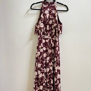 Lauren Conrad high neck midi dress